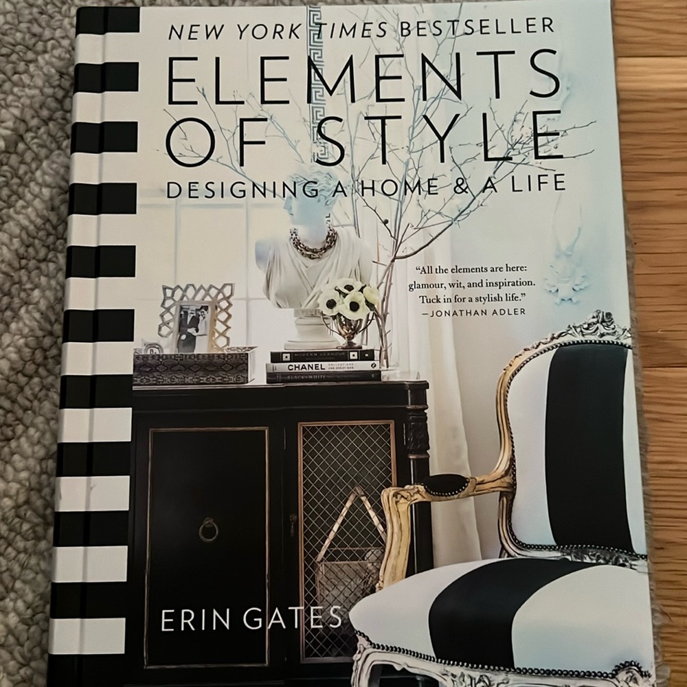 Elements of Style Interior Design Book by Erin Gates